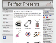 Tablet Screenshot of perfect-presents.co.uk